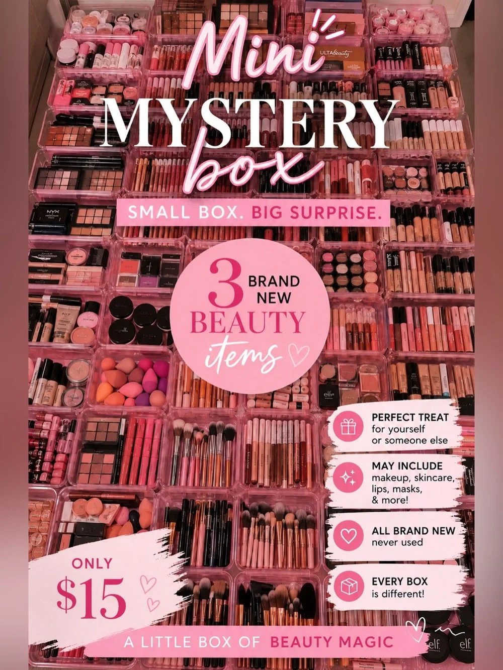 ✨Mini Mystery Beauty Box | Makeup, Skincare & Self-Care💅🏼